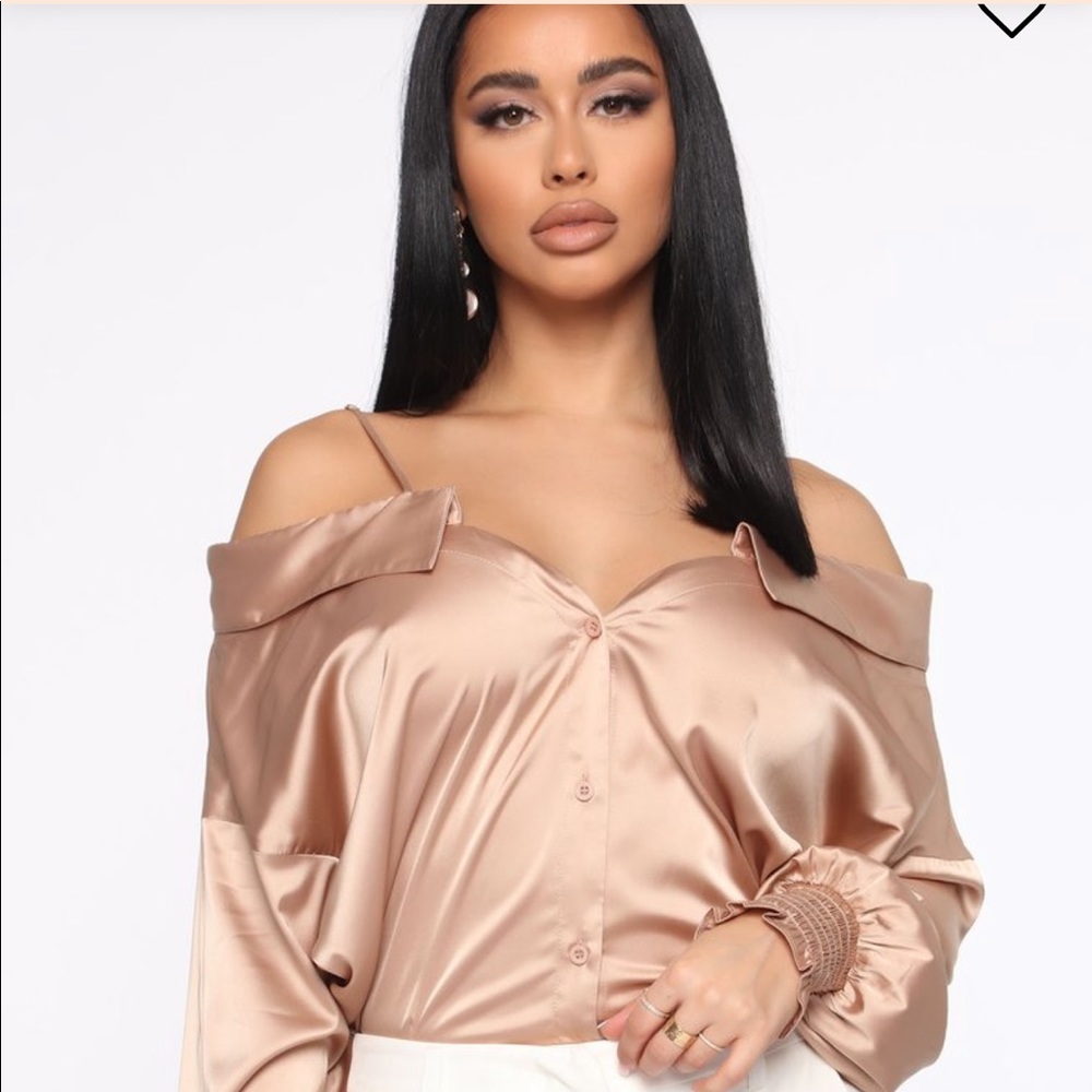 Satin top